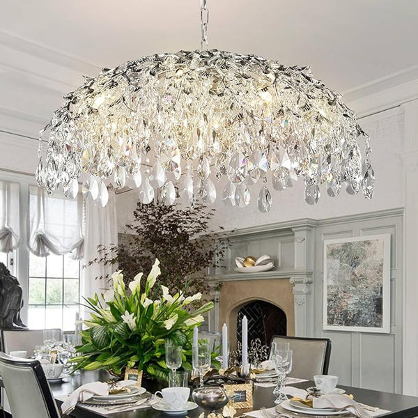 House of Hampton® Modern Tree Branch Crystal Chandelier Lighting